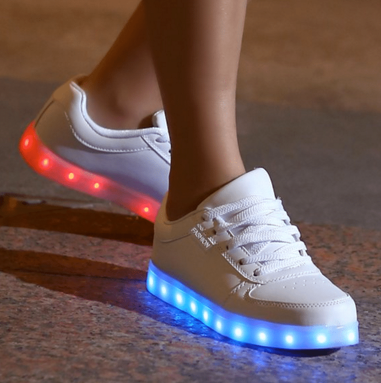 chaussure led