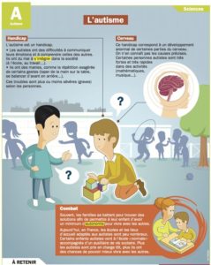 affiche sur l'autisme
